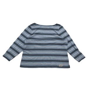 Striped 90s blue sweater from Talbots